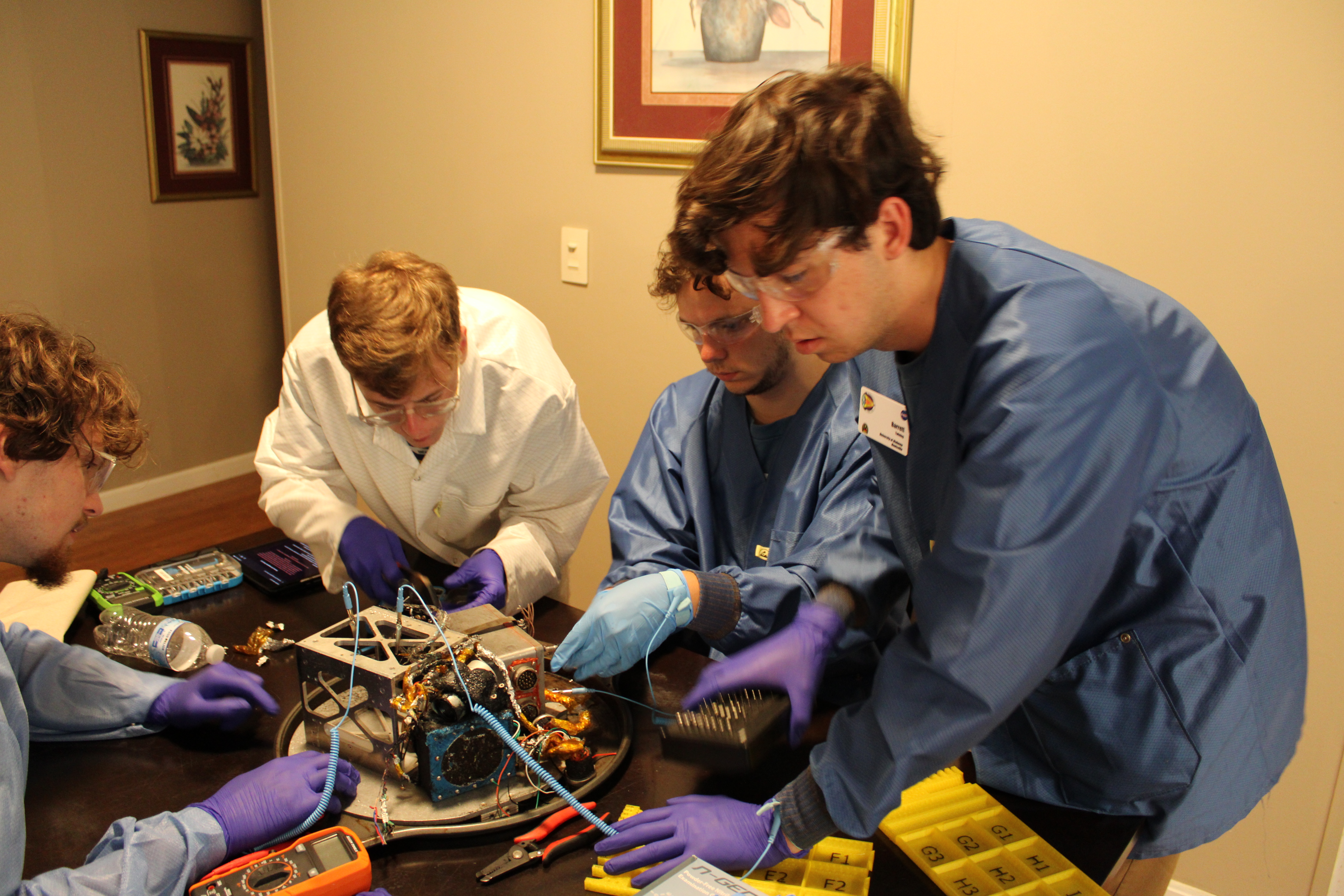 ELARA post-flight disassembly